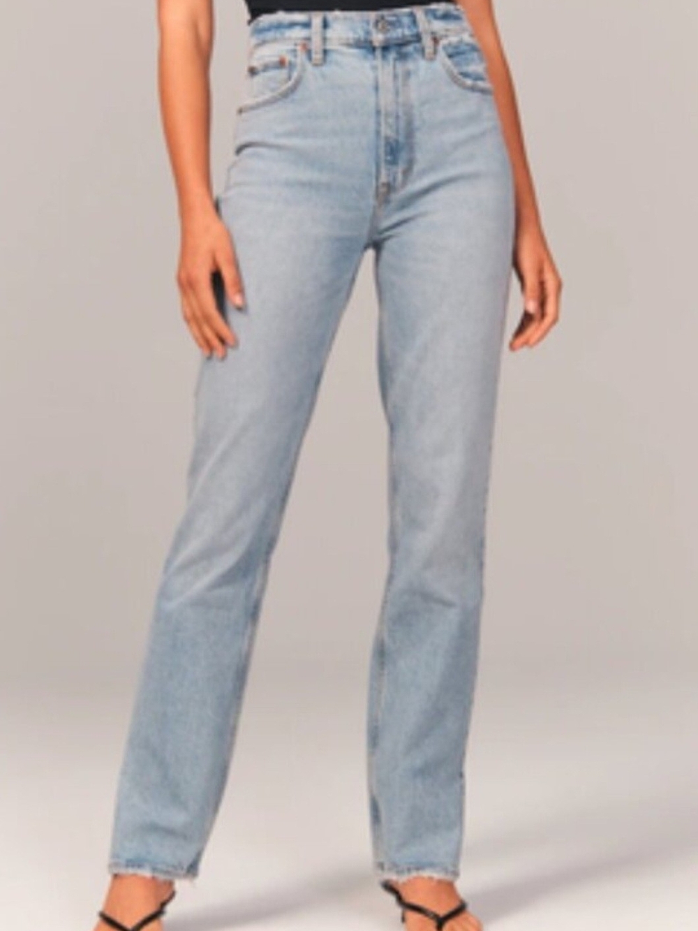 Abercrombie 90s Slim Straight Ultra High Rise